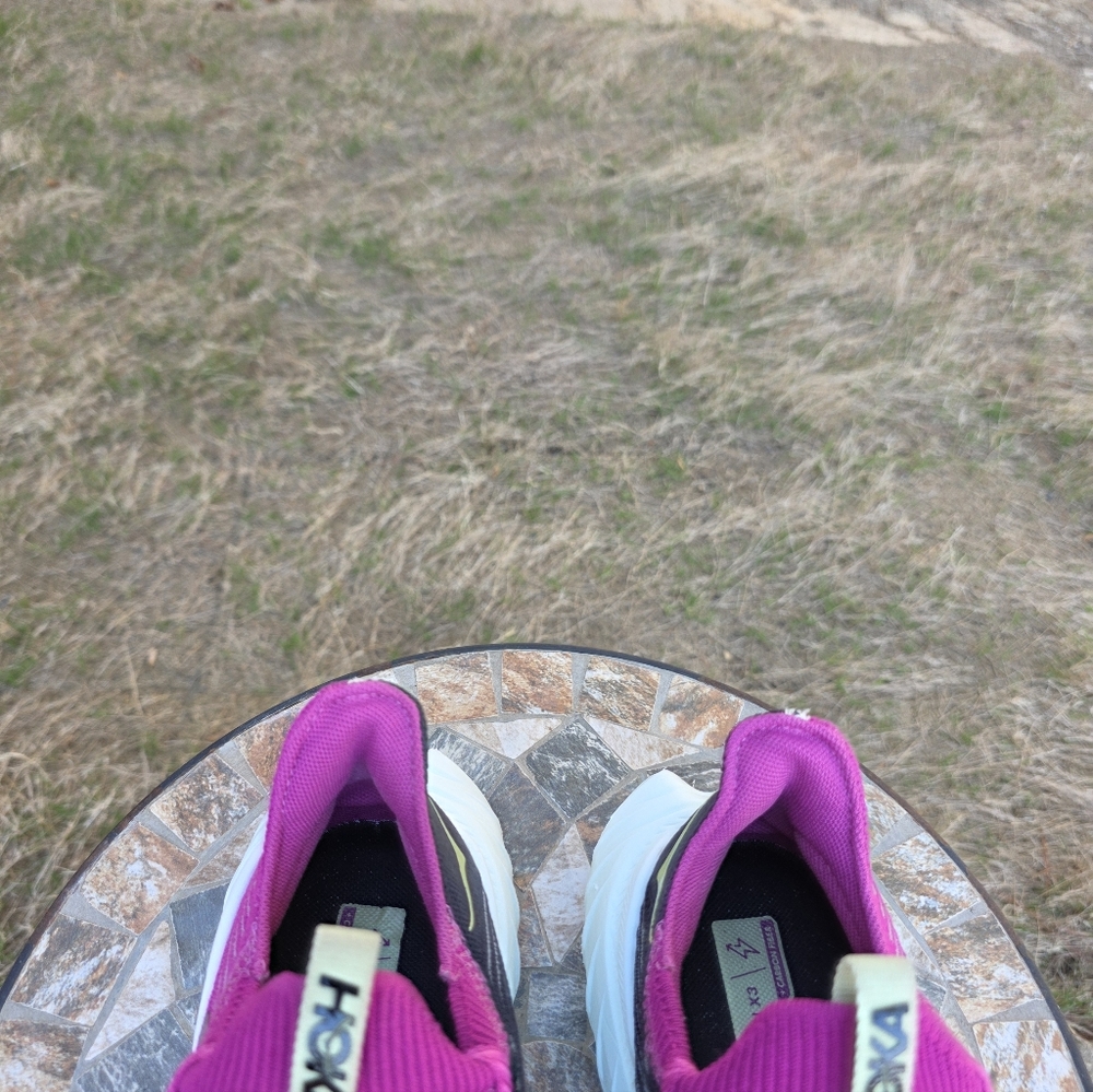 Hoka Carbon X 3 1123193 FFBL Festival Fuchsia/Black Running Shoe Women Sz 10 B - Picture 7 of 9